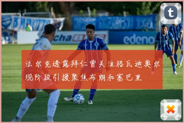 法尔克透露拜仁曾关注格瓦迪奥尔现阶段引援聚焦布朗和塞巴里